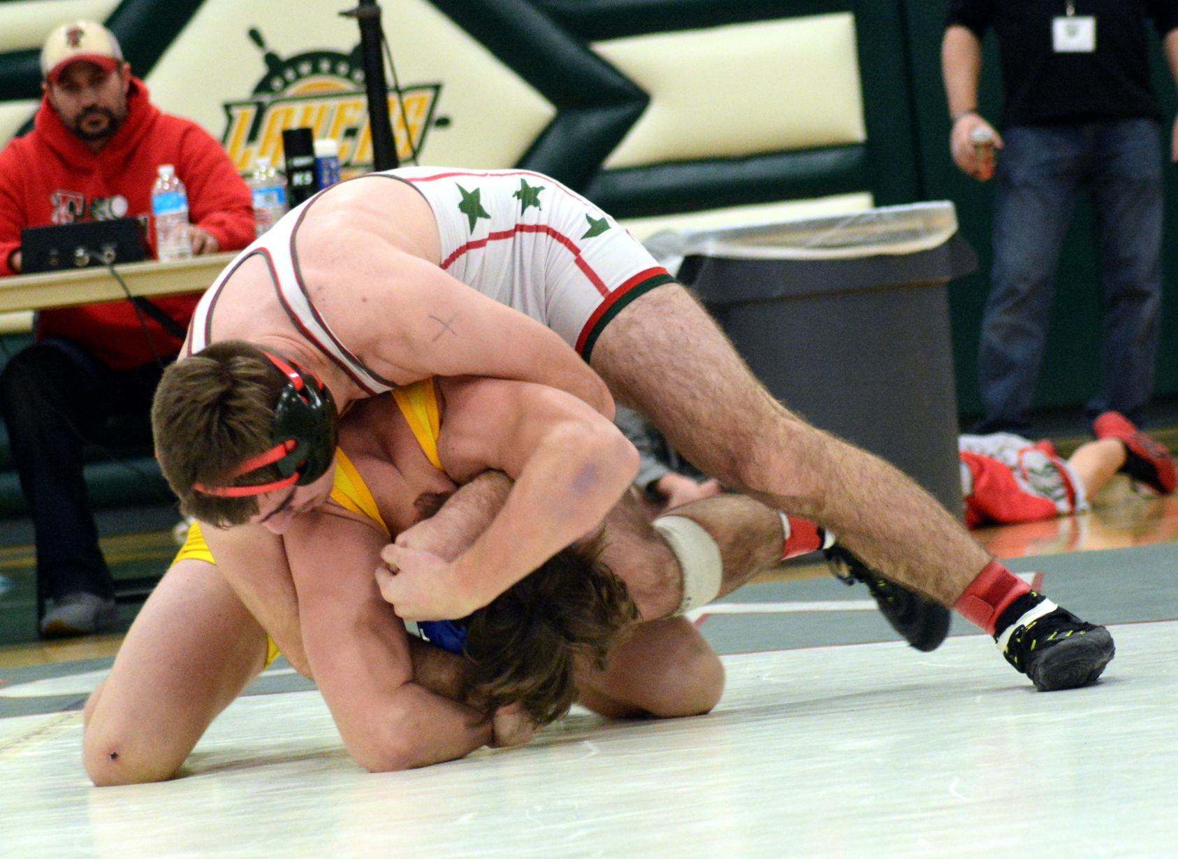 Wrestlers compete in Haines Tournament Finals